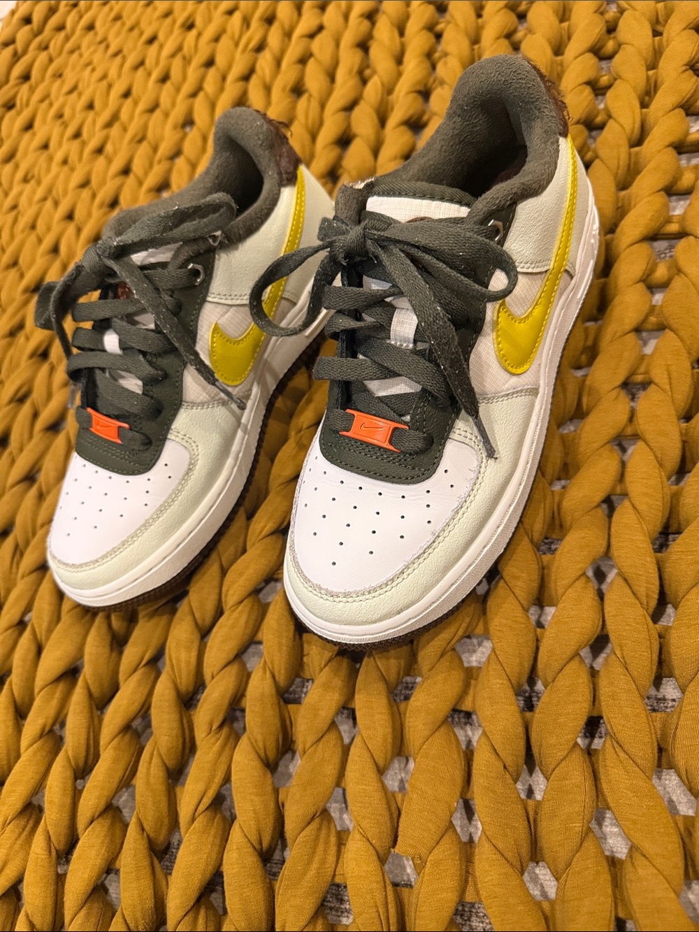 Kids Air Force One Low-Top Sneakers